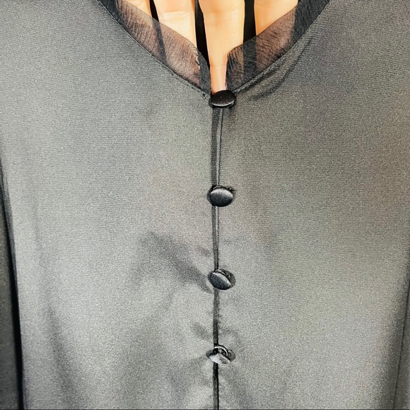 Asturo Tayama Japanese Designer Silk & Lace Romper - Picture 7 of 11